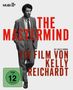 MUBI-Logo oben links, "THE MASTERMIND", "Ein Film von Kelly Reichardt", "Mit Josh O'Connor", FSK 12. Mann im Anzug., Blu-ray Disc