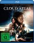 „CLOUD ATLAS – ALLES IST VERBUNDEN“; Gesichter vor kosmischem Hintergrund; FSK 12 Logo unten links.