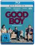 Großer Text: GOOD BOY. Darunter: "Wir wollen nur dein Bestes". Vier Personen auf einem Sofa. FSK 16 Symbol unten links., Blu-ray Disc
