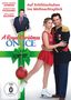 Titel: A Royal Christmas on Ice. Text oben: Auf Schlittschuhen ins Weihnachtsglück. Paar tanzt in festlicher Kleidung.