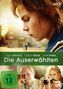 „Die Auserwählten“: Junge Frau im Profil; zwei Mädchen vor einem Gebäude; Mann lächelnd, Frau mit Kamera., DVD