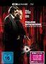 Texte: "Philip Seymour Hoffman", "Ethan Hawke", "Tödliche Entscheidung", "Before the Devil Knows You're Dead". Zwei Männer im Anzug., 1 Ultra HD Blu-ray und 1 Blu-ray Disc