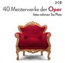 : 40 Meisterwerke der Oper, CD,CD