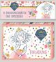 Einladungskarten - Prinzessin Lillifee (Glitter & Gold) - Einladung, Diverse