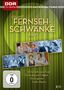 "Unsere Fernsehschwänke Box 7", "Ich bin nicht meine Tante", "Du bist dran mit Frühstück", "Das Lügentrio", "Große Wäsche". Illustration mit Szenenbildern., 2 DVDs