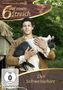 "6 auf einen Streich", "Der Schweinehirt". Ein junger Mann hält ein kleines Schwein. Ländliche, grüne Umgebung., DVD
