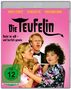 "Die Teufelin", Vorab-Cover, FSK 12; Drei Personen: Eine Frau hält Perlenkette, Mann wirkt erschrocken., Blu-ray Disc