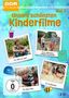 "Unsere schönsten Kinderfilme" zeigt sechs Kinder und bunte Symbole auf blauem Hintergrund. Wörter: "Die Welt aus Spaß".