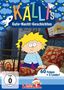 "KALLI's Gute-Nacht-Geschichten. 60 Folgen + 5 Lieder! FSK ab 0 freigegeben. Illustration eines Kindes im Bett.", DVD