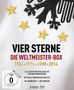 Mario Morra: Vier Sterne: Die Weltmeister-Box - 1954/1974/1990/2014 (Blu-ray), BR,BR,BR,BR,BR