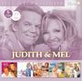 "Judith & Mel" Kult Album Klassiker. 5 CDs, 77 Hits. Ein Paar lächelt, darunter Cover von sechs Alben., 5 CDs