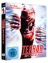 "Die Gene schlagen zurück!" Übergroßer Monsterkopf mit scharfen Krallen, Text "Terror Within II". FSK 16 Freigabe., Blu-ray Disc