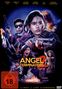 Text: "Angel Terminators 2", "Nicht freigegeben unter 18 Jahren". 
Illustration: Menschen mit Waffen, Explosion im Hintergrund., DVD
