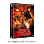 „Cynthia Rothrock“, „Eyes of the Dragon“, Actionfilm-Cover mit Explosionen und Figuren in dynamischen Posen., 3 DVDs