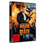 "Gefahr hat ein neues Gesicht. MASK OF DEATH." Ein Mann mit Waffe vor einer Explosion, Hubschrauber im Hintergrund., DVD