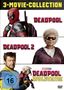 Deadpool 3-Movie-Collection, 3 DVDs