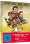 FSK 16, Die Wildgänse kommen, limitiertes Mediabook. Illustration von Soldaten mit Waffen und kampferprobtem Gesichtsausdruck., 1 Ultra HD Blu-ray und 1 Blu-ray Disc