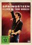 Text: "SPRINGSTEEN DELIVER ME FROM NOWHERE FSK ab 12 freigegeben DVD VIDEO". Jemand singt mit einer Gitarre.