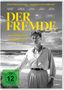 „Der Fremde“ von François Ozon, nach dem Roman von Albert Camus. Darunter ein Mann am Strand, FSK-12-Logo.