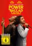 "POWER BALLAD: DER SONG MEINES LEBENS" in gelber Schrift, zwei Männer, einer mit Gitarre, der andere mit Mikrofon., DVD