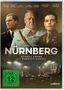 "NÜRNBERG" steht im Mittelpunkt, darunter "Russell Crowe ist Hermann Göring". Darunter eine Gerichtsszene mit vielen Menschen., DVD