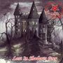 "Lost In Shadows Grey", Logo mit rotem Stern, düsteres Gemälde eines Schlosses mit kahlen Bäumen im Hintergrund., CD
