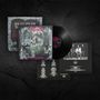Titel: "Slumbering Tomb". Eine Schallplatte mit Cover und Fotos, dunkle, gotische Gestaltung., LP