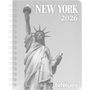 New York 2026 - Diary - Buchkalender - Taschenkalender - 16,5x21,6, Buch