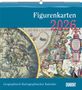 : Geographisch-Kartographischer Kalender 2026 - Figurenkarten - Wand-Kalender mit historischen Landkarten - 45 x 48 cm, KAL