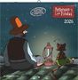 : Pettersson & Findus 2026 - Broschürenkalender 30x30 cm (30x60 geöffnet) - Kalender mit Platz für Notizen - mit herausnehmbarem Poster - Wandkalender, KAL