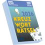 Stefan Heine: DUMONT - Kreuzworträtsel 2026 Tagesabreißkalender, 11,8x15,9cm, Rate-Kalender mit Schwedenrätseln zum Entspannen, mit Aufsteller und perforierten Seiten, KAL