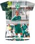 Text: "Vorjahresabbildung", "WERDER BREMEN", "TRIKOT-KALENDER 2026". Spieler in grünem Trikot, Hände auf Hüften. Logo oben.