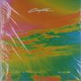 Text: "The Higher The Sky, The Deeper The Ocean", "Coyote". Farbige Landschaft in überwältigenden Regenbogentönen., Single 12"