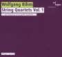 Wolfgang Rihm (geb. 1952): Streichquartette Vol.1, CD