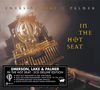 Text: Emerson, Lake & Palmer. In the Hot Seat. Ein goldener Zug auf dunklem Hintergrund., 2 CDs