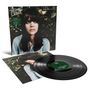 Aufschrift: "Bat for Lashes", "A Fleet of Bats: early demos". Frau mit braunem Haar in blauer Bluse auf Plattencover., LP