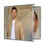 Text: "Ramon Roselly Alles was du suchst". Ein Mann in beiger Jacke und weißem Shirt, lächelnd, auf einem CD-Cover., CD