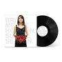 "BRING ME THE HORIZON. SUICIDE SEASON." Frau in schwarzem Kleid hält blutige Eingeweide, daneben eine schwarze Schallplatte., LP