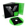 Text: Simple Minds, SACRED OBJECT, Beginner Boys, Jerusalem. Schwarze und grüne CD-Verpackung und CD sichtbar., CD