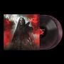"EVANESCENCE" und "THE BITTER TRUTH". Frau mit langen Haaren, roter und schwarzer Hintergrund, zwei Schallplatten., 2 LPs