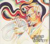 "All Those Things Still to be Said", "Marko Mebus Quintett". Farbige Illustration eines Mannes beim Trompetenspiel., CD