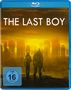 Oben steht "THE LAST BOY". Zwei Personen stehen vor einer apokalyptischen Skyline in gelb-orange Tönen. FSK 16 freigegeben., Blu-ray Disc