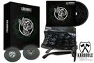 Kärbholz: Herz & Verstand (Limited-Edition Fanbox), 1 CD und 2 Merchandise