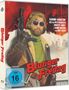 "Blutiger Freitag", FSK ab 16, Darsteller: Raimund Harmstorf, Gila von Weitershausen. Mann mit Sonnenbrille und Waffe., Blu-ray Disc