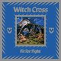"Witch Cross" und "Fit For Fight" in mittelalterlicher Schrift. Illustration: Fantasiewesen in nächtlicher Waldszene., LP
