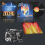 Cover-Artwork mit "Keep the Fire Burning" und Herz umgeben von Flammen. Enthält Vinyl, Fotocollage und Liedertexte., LP