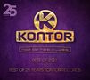 : Kontor Top Of The Clubs: Best Of 2021 X Best Of 25 Years, CD,CD,CD,CD