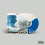 Covertext: "Erai Silent Mare". Kunst: Abstrakte Landschaft mit Blau- und Grautönen, darunter Vinyl mit Blau-Weiß-Muster., LP