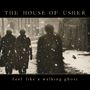 „THE HOUSE OF USHER“, „feel like a walking ghost“. Verschwommene Figuren im Schnee, düstere Atmosphäre., CD