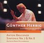 Anton Bruckner (1824-1896): Symphonien Nr.7 & 8, 2 CDs